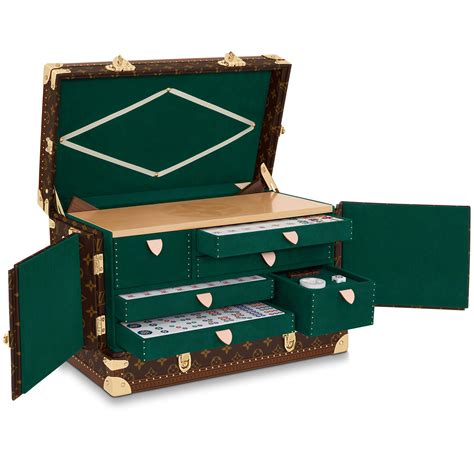 vanity mahjong trunk canvas